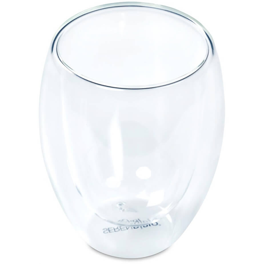 Serendipio Lorenzo Glass Double-Wall Cup Top