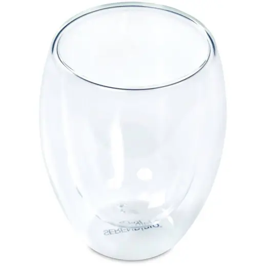 Serendipio Lorenzo Glass Double-Wall Cup Top