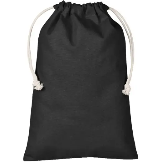 Kooshty Kokomo Microfibre Beach Towel Drawstring Pouch Black