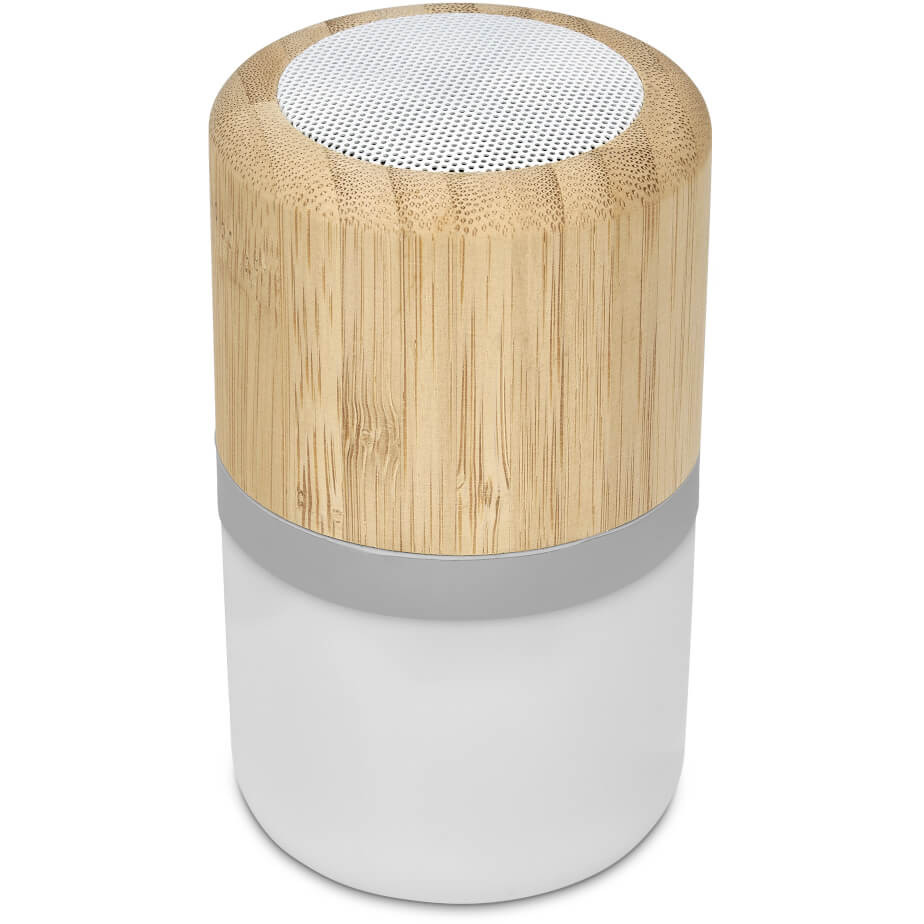 Okiyo Heiwa Bamboo Bluetooth Speaker & Night Light Unbranded
