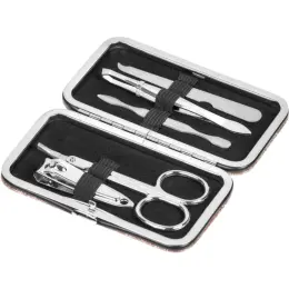 Sparkle 5-Piece Manicure Set Case Open Image