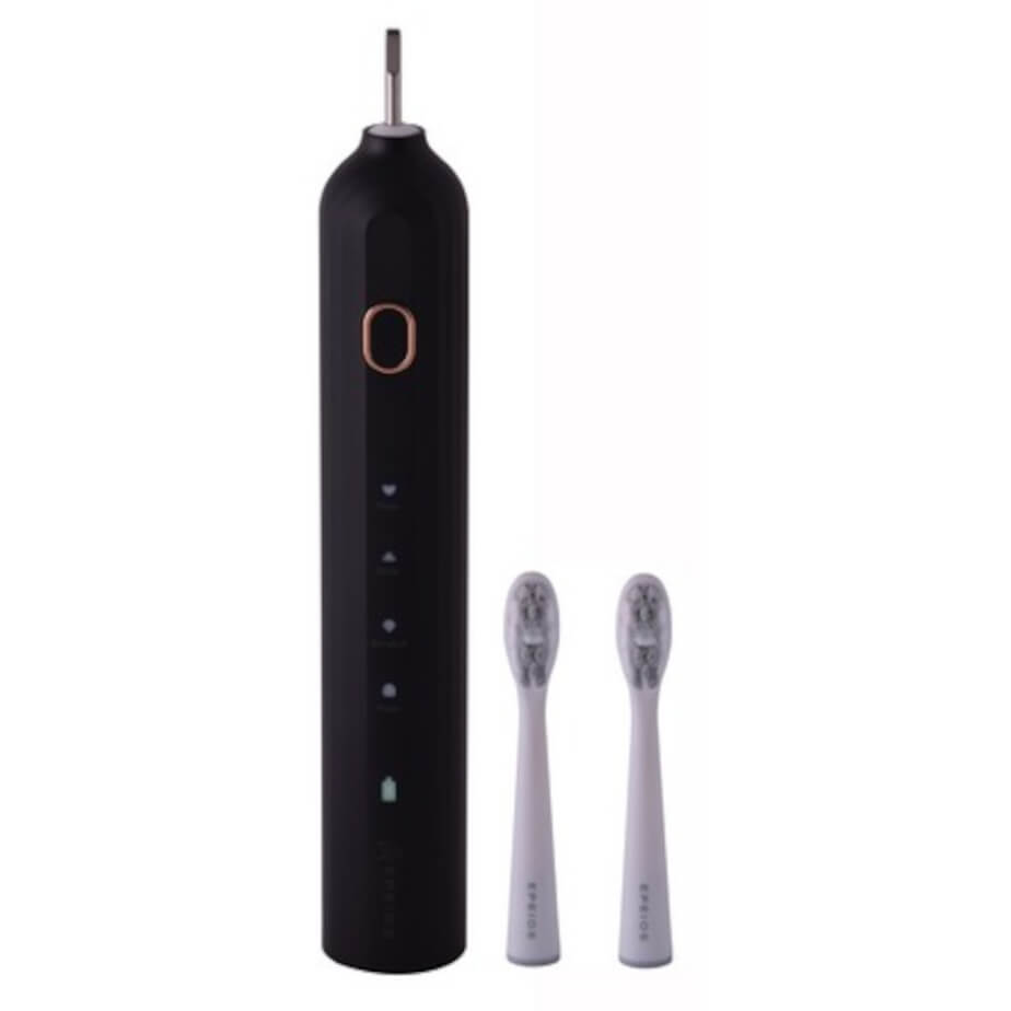 Epeios Sonic Electric Toothbrush Black Detached