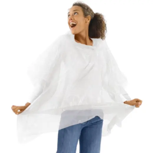 Bubble Poncho Model