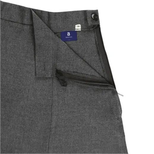 Girls Panelled School Skirt Close Up