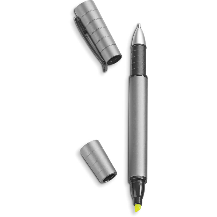 Writebright Highlighter Ball Pen Unbranded