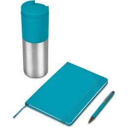 Watson White Gift Set - Turquoise