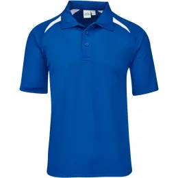 Kids Splice Golf Shirt Royal Blue
