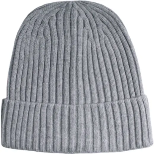 FWRD Glacier Ribbed Beanie Grey Melange
