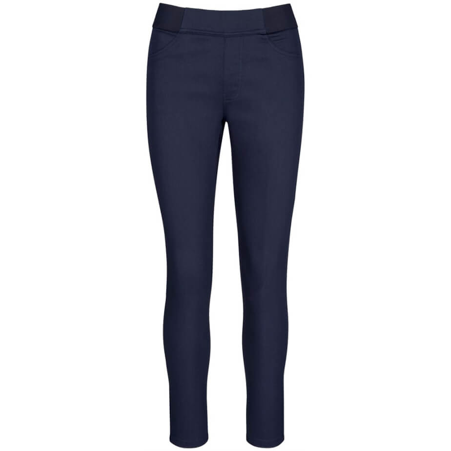 Ladies Sasha Stretch Pants Navy Front