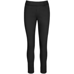 Ladies Sasha Stretch Pants Black Front