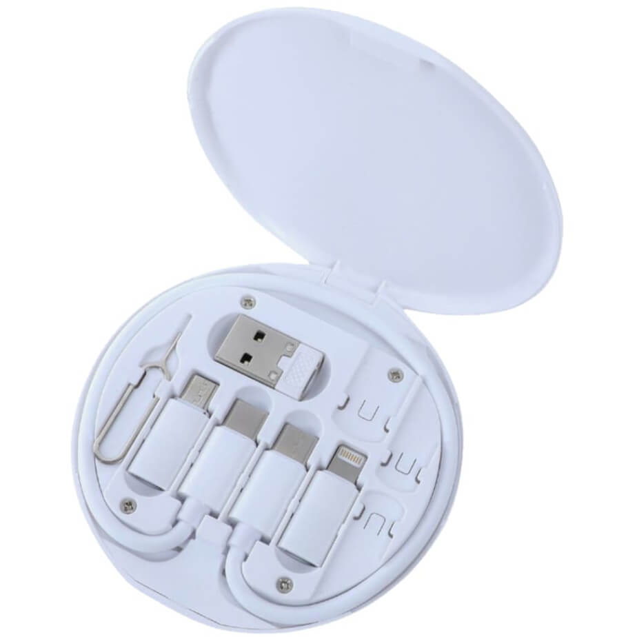 Tavira @memorii Recycled Multi-Cable Set White Open