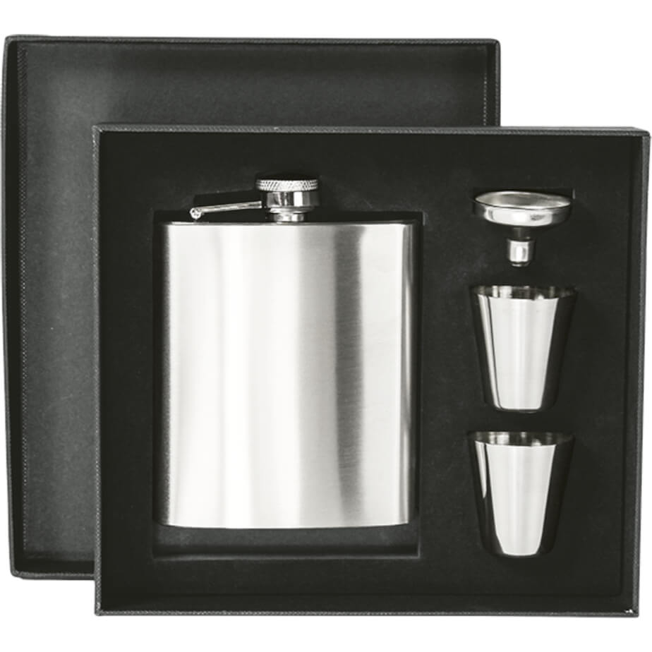 Hip Flask Set Gift Box