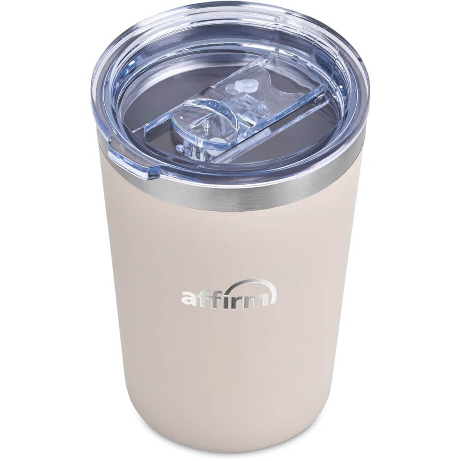 Alex Varga Figo Stainless Steel Vacuum Tumbler Cream