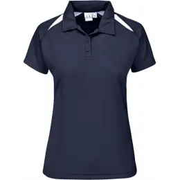 Ladies Splice Golf Shirt Navy