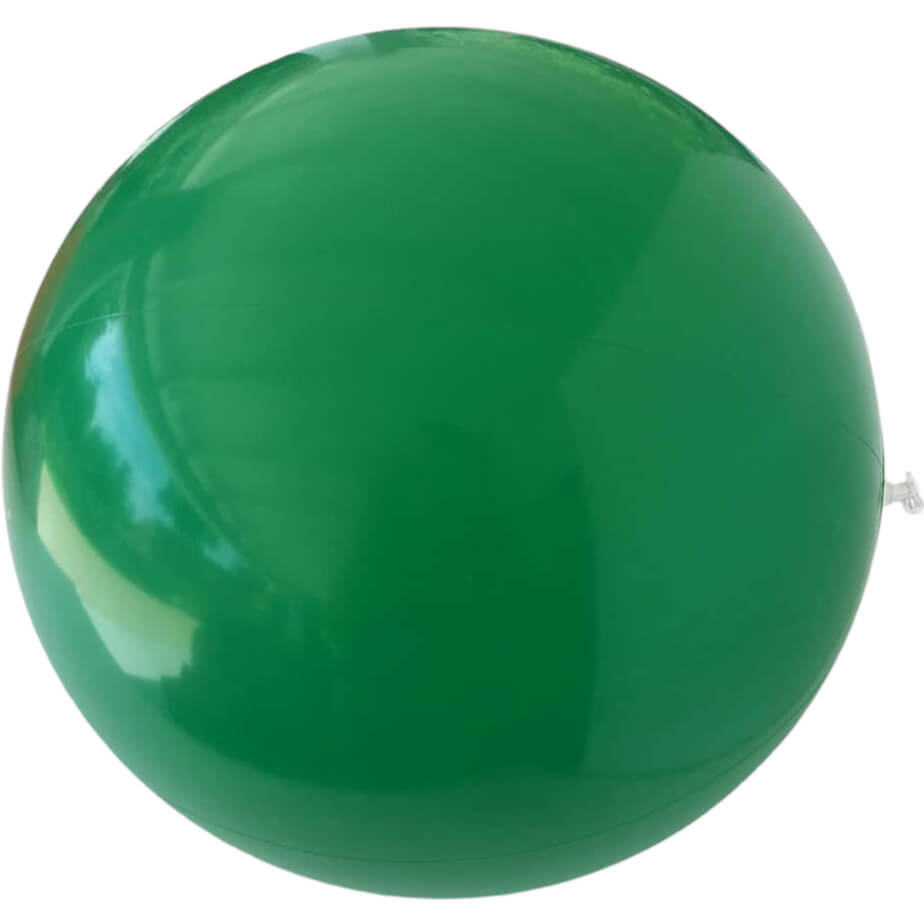 50cm Solid Colour Beach Ball Green