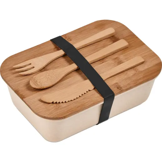 Kooshty Natura Plus Bamboo Fibre Lunch Box Set Set
