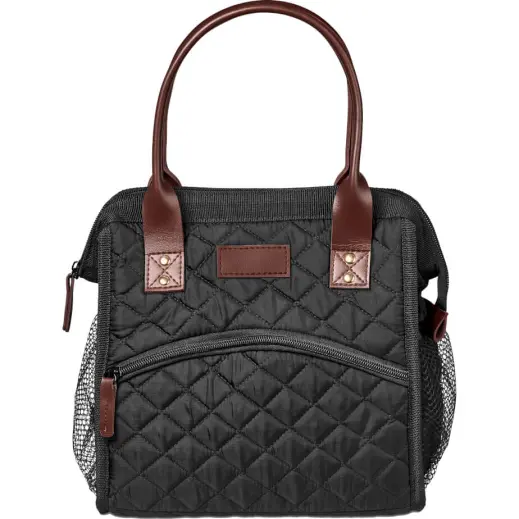 Kate Quilted 12-Can Lunch Cooler Front