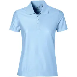 Ladies Oakland Hills Golf Shirt Light Blue