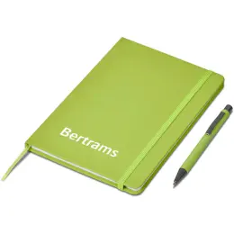 Hibiscus Notebook & Pen Set Branded Image