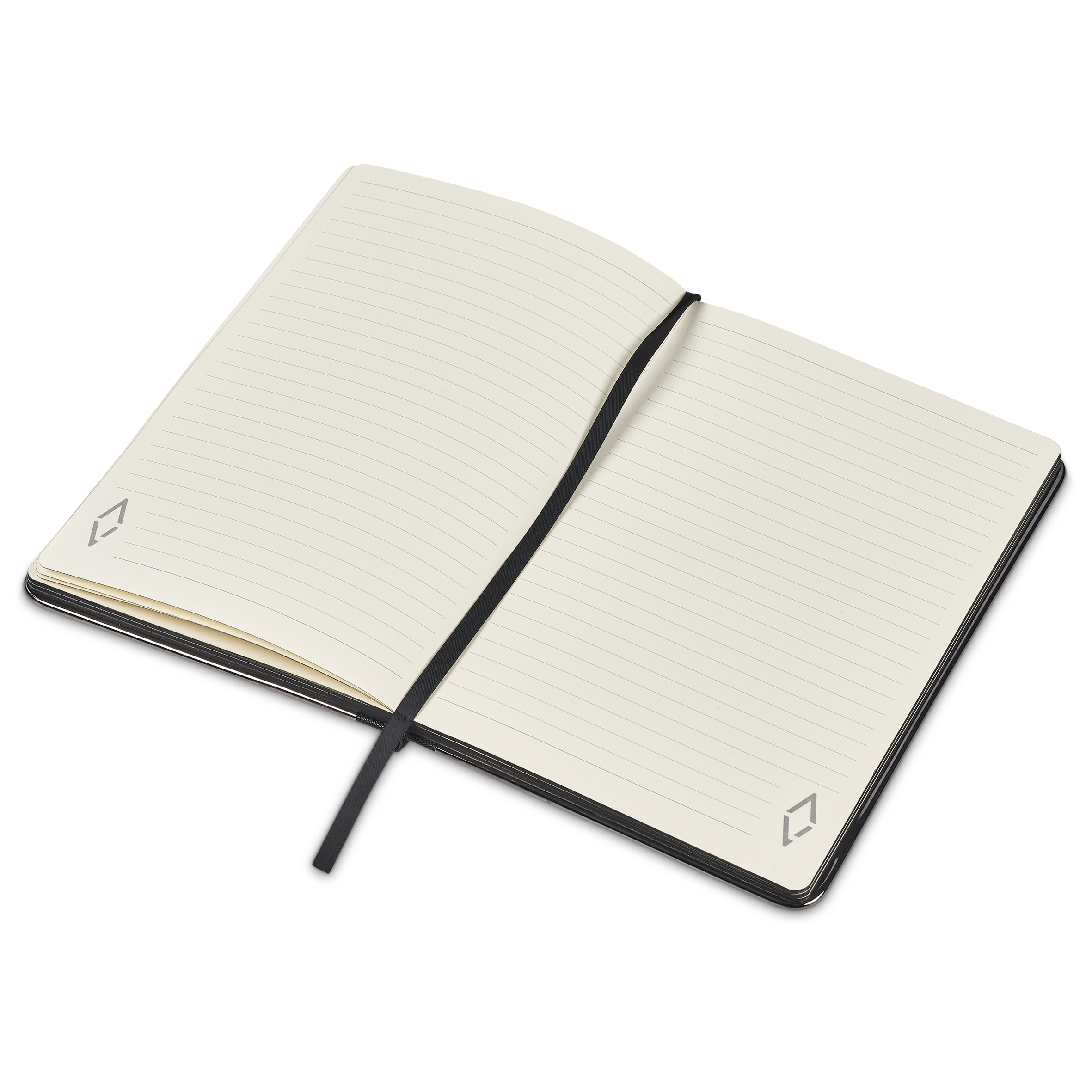 Alex Varga Branca A5 Hard Cover Notebook Open