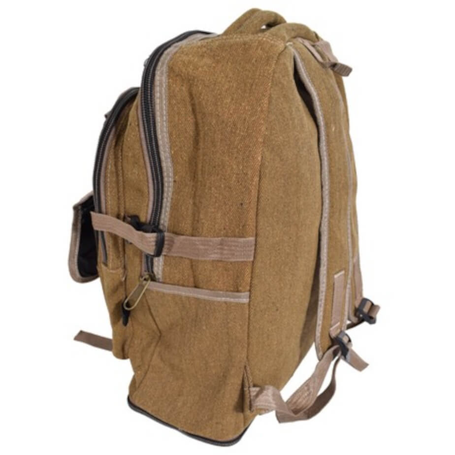 Rugged Backpack Brown Side