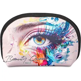 Hoppla Isabella Neoprene Midi Cosmetic Bag Main Image
