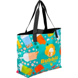 Hoppla Sunset Beach Bag Branded Image