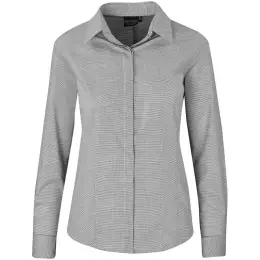 Ladies Long Sleeve Taylor Shirt Grey Image