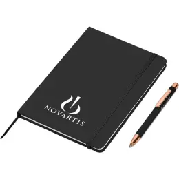 Sutton Notebook & Pen Set Branded Image