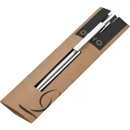 Okiyo Mio Recycled Stainless Steel Ball Pen Pouch Image