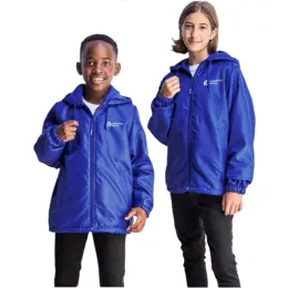 Kids Alti-Mac Fleece Lined Jacket Model Image