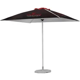 Fade Resistant Parasol Single Pole 2.2m x 2.2m Branded Open Image