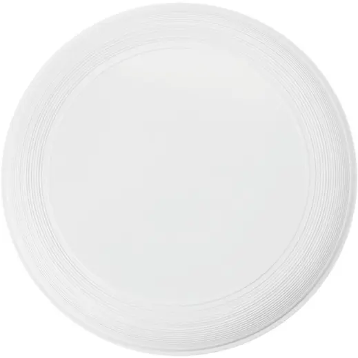 Plastic Frisbee White