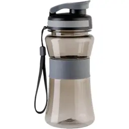 500ml Silicone Band Water Bottle Smoke