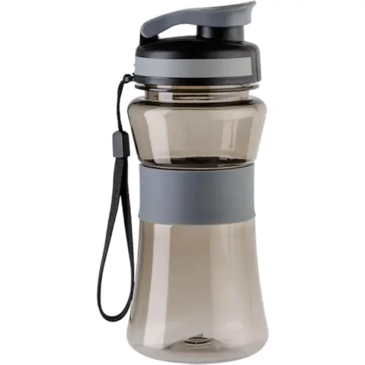 500ml Silicone Band Water Bottle Smoke