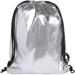 Alexin Drawstring Bag Silver