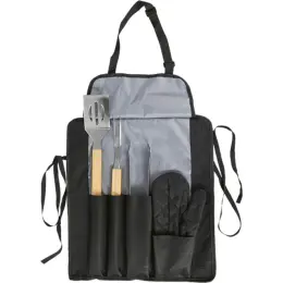 Apron With BBQ Set Display Image