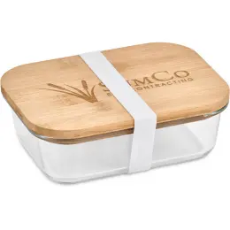 Okiyo Moshi Glass & Bamboo Lunch Box