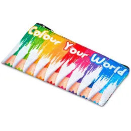 Hoppla Junior RPET Stitch-Bond Pencil Case Branded