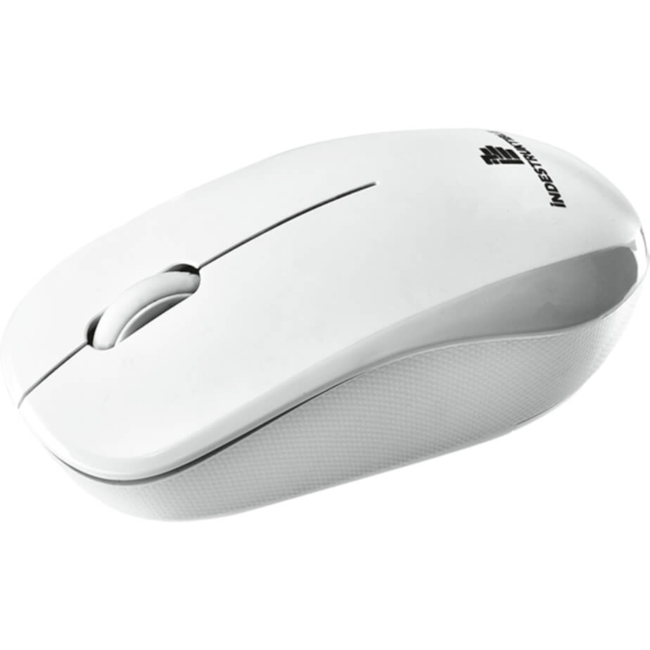IND Wireless Optical Mouse White Branded