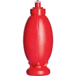 650ml Rugby Water Bottle Red Image
