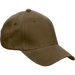 6 Panel Barron Washed Oil Skin Cap Brown