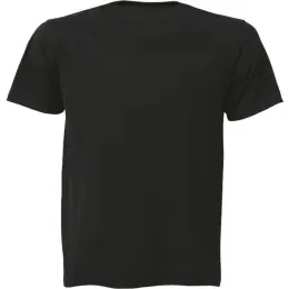 180g Wise-Buy 100 Cotton T-Shirt Promo Fit Black