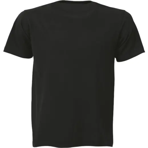 180g Wise-Buy 100 Cotton T-Shirt Promo Fit Black
