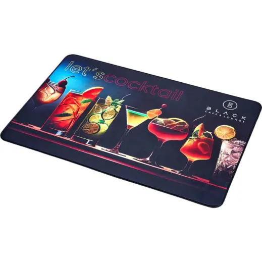 Destiny Sublimation Desk Or Bar Mat Branded