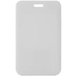 ABS Lanyard Card Holder White Back