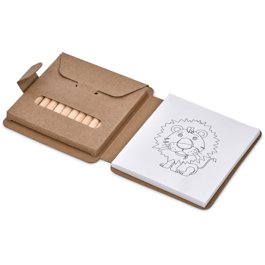 Altitude Malory Colouring Set Open