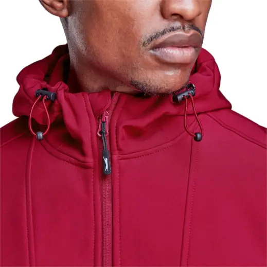 Mens Nexus Softshell Jacket Close Up Zip