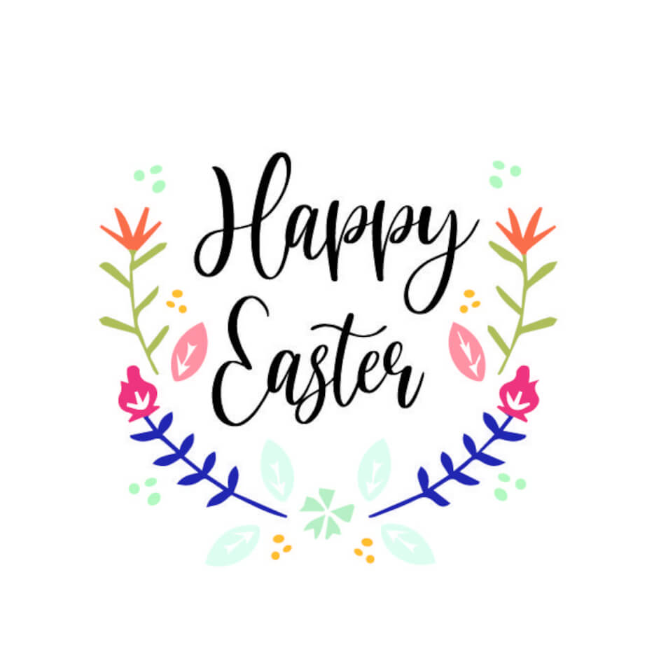 Happy Easter Sticker