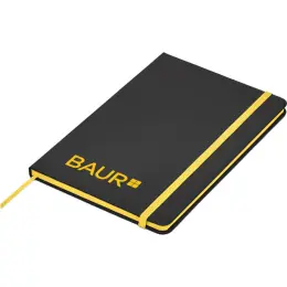Altitude Sigma A5 Hard Cover Notebook Yellow Branded Image
